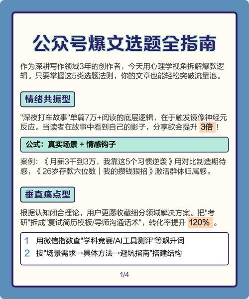 微信公众号文章爆款_微信公众号爆款选题解决方案_如何选题成为10W+爆款文章